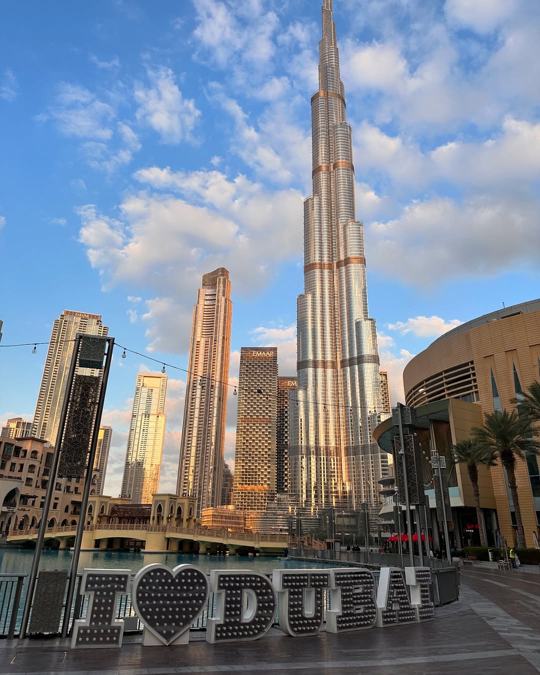 Burj Khalifa during the day